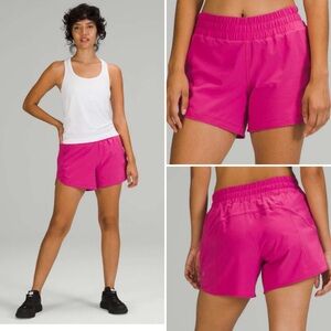 Lululemon Track That Mid-Rise Lined Short *5”